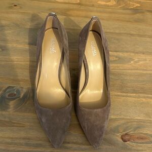 NWOT Michael Kors suede heels